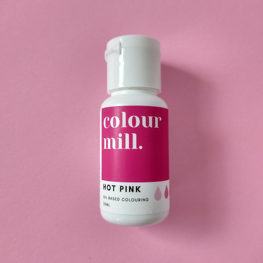 Colour Mill oil based food coloring HOT PINK 20ml