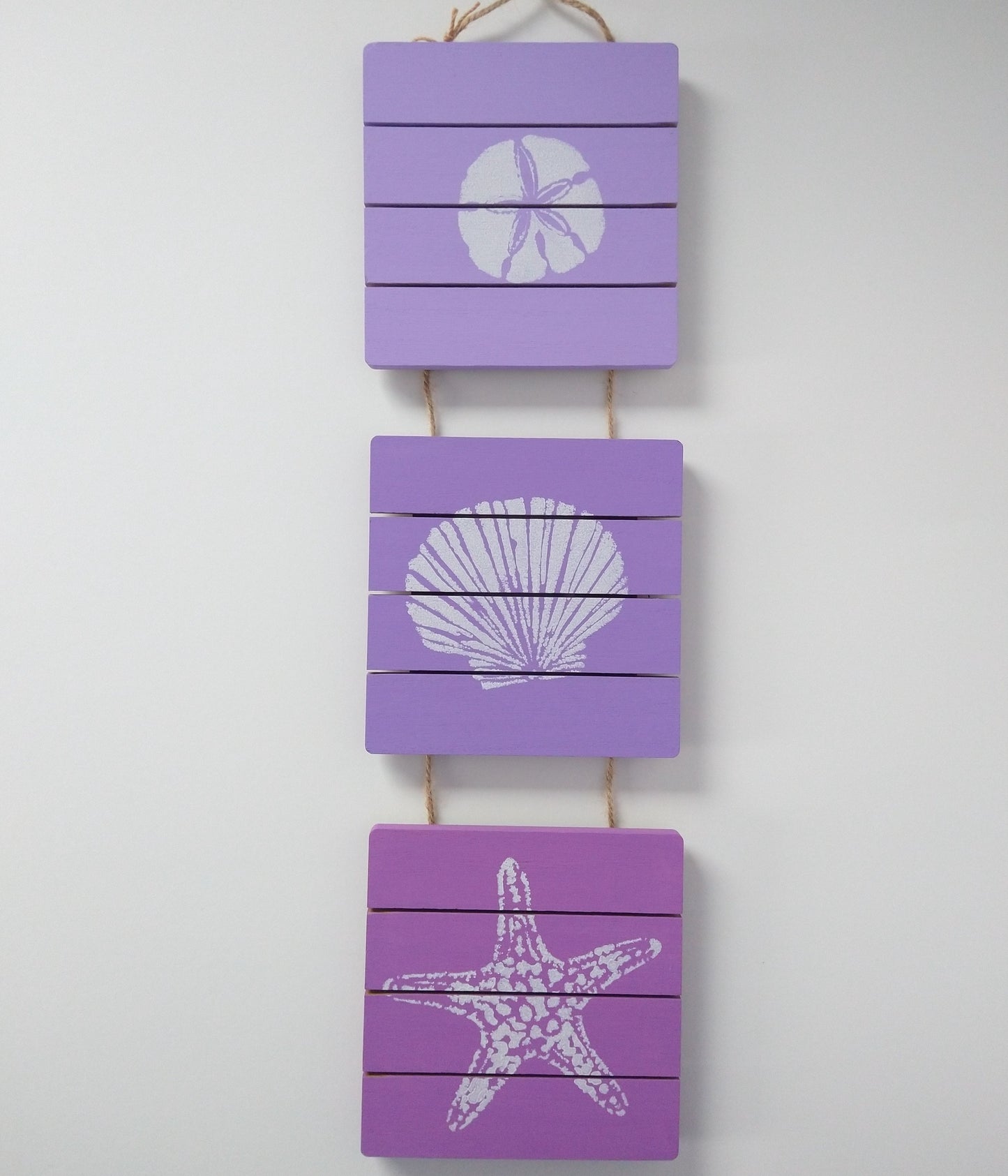3pc Maritime Wall Décor stencil design - multiple colors available (Handmade in Canada)